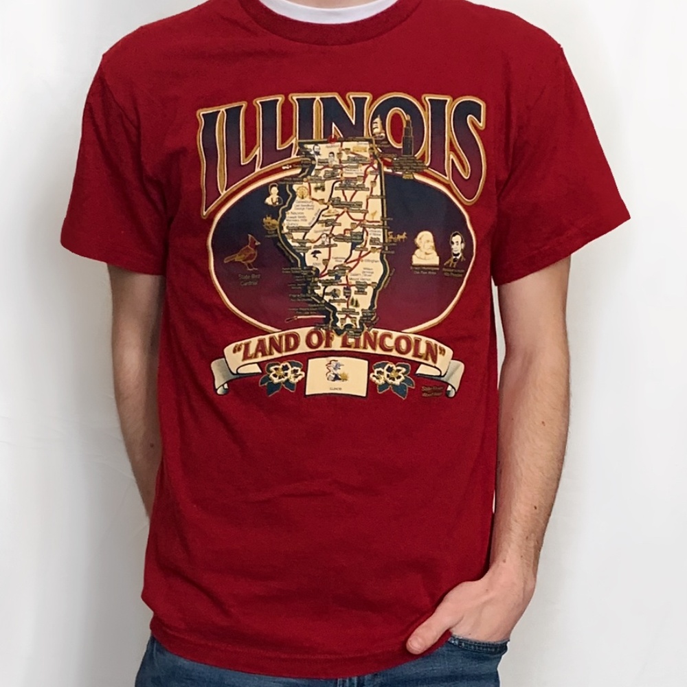 Illinois "Land of Lincoln" T-Shirt